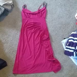 Spaghetti trap dress